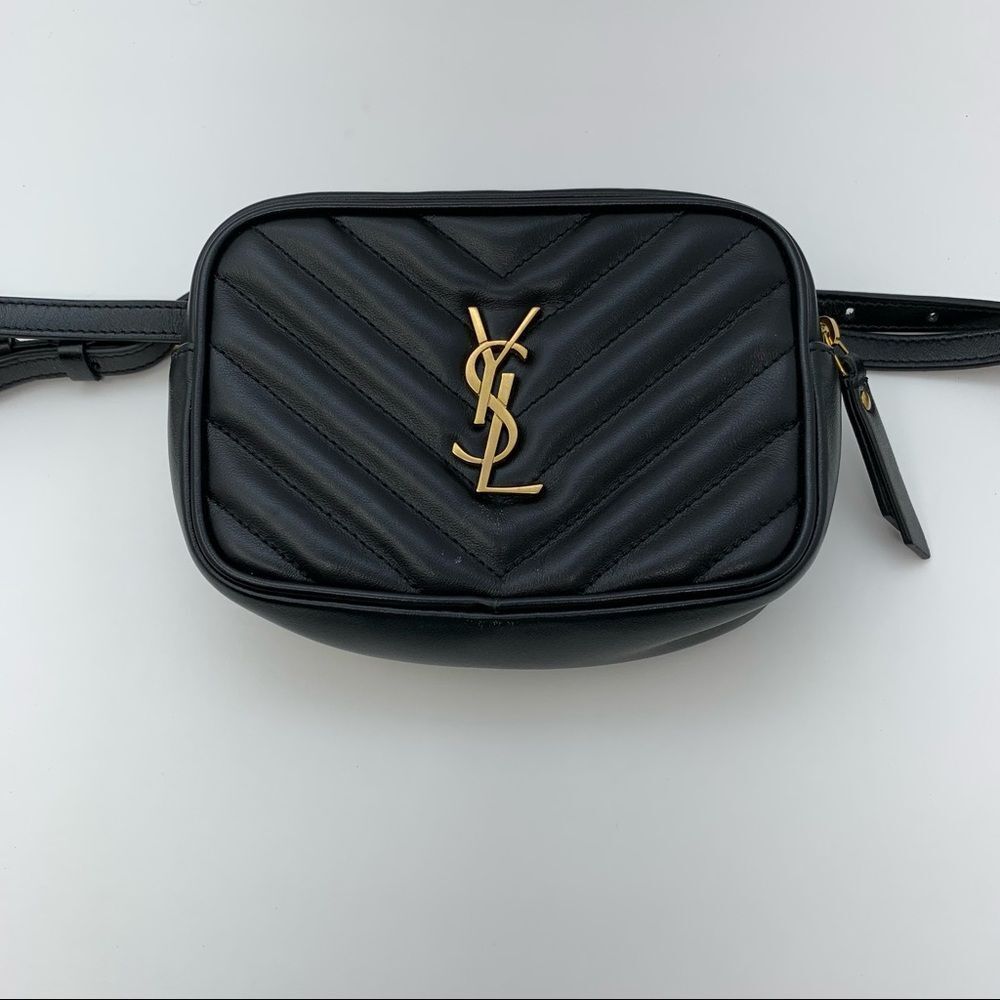 Yves Saint Laurent Lou Belt Bag Quilted Leather YSL - Picture 2 of 14